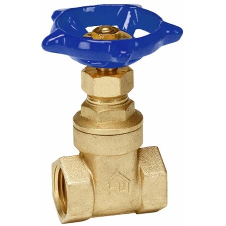 Homewerks Homewerks 170-2-2-2 2 in. Brass Threaded Gate Valve 164798